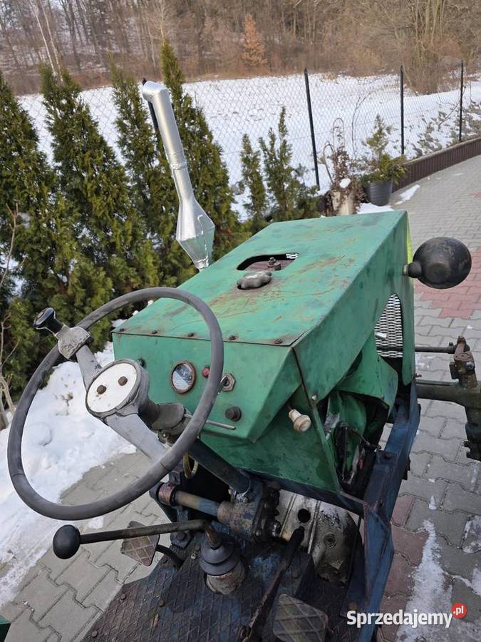Ciagnik Sam S7 Z przyczepka Ciągniki małopolskie