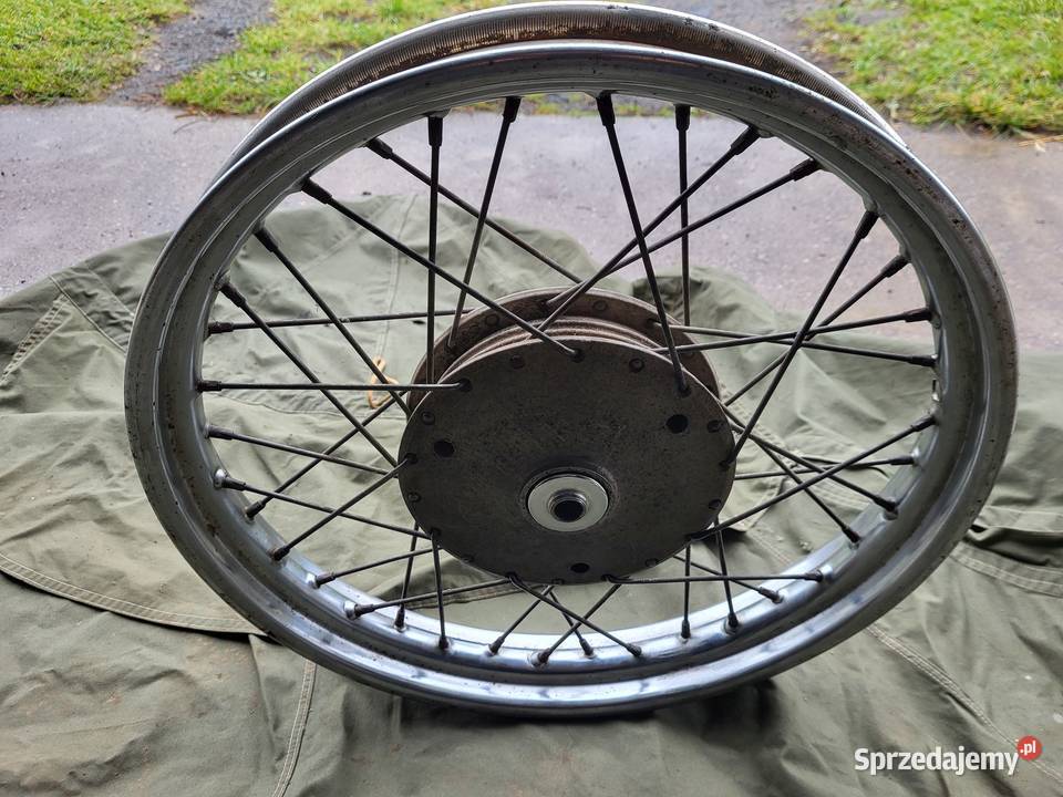 Oryginalne koło romet mińsk chrom Pozostałe dolnośląskie Osiecznica sprzedam