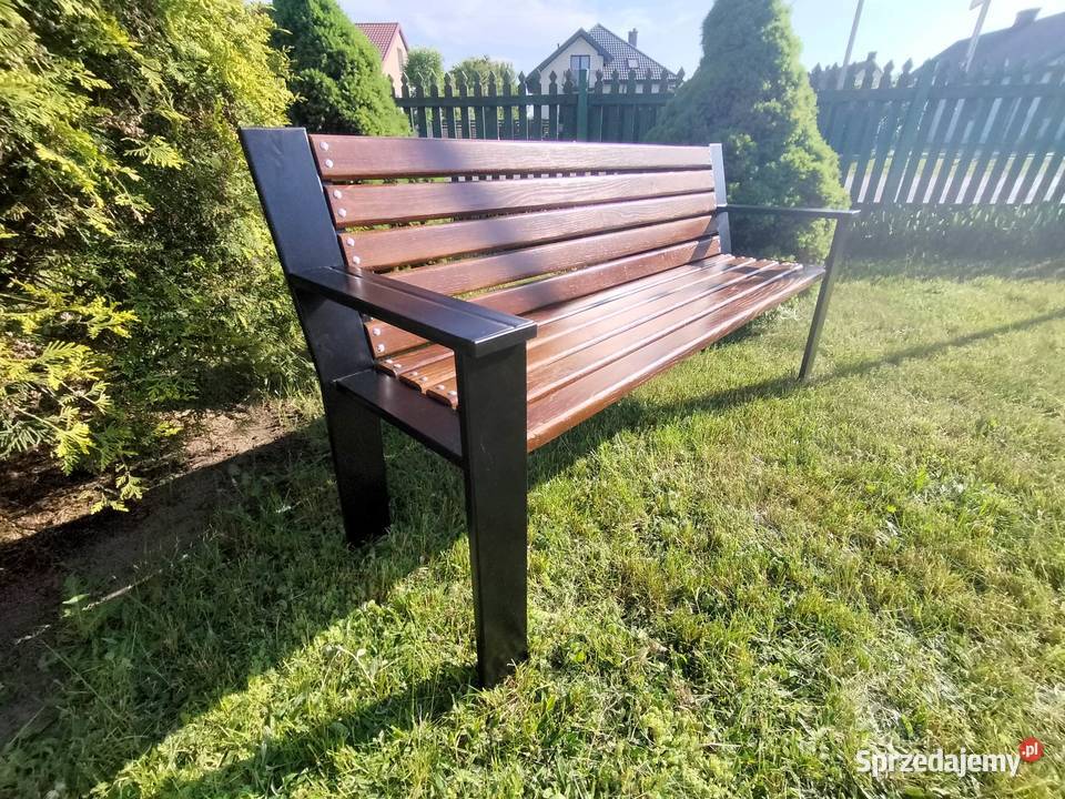 Ławka ogrodowa nowoczesna Meble ogrodowe lubelskie Łuków