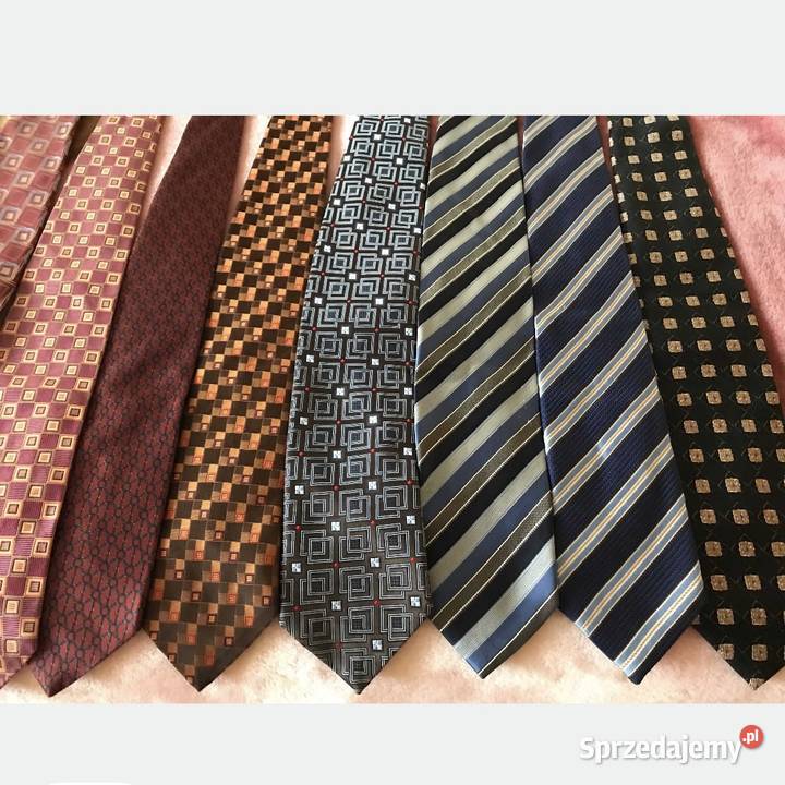 Krawaty jedwabne Charvet Hermes Hugo Boss Calvin małopolskie Kraków