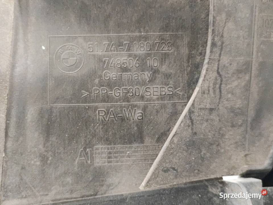 BMW E90 kierownica powietrza żaluzja 7180728 Motoryzacja Kielce