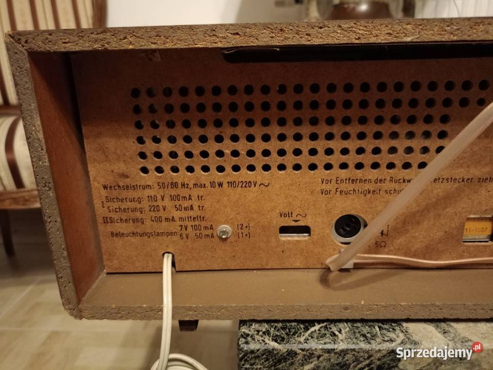 Zabytkowe Radio GRUNDIG RF 150 Vintage Audio wielkopolskie Drawski Młyn
