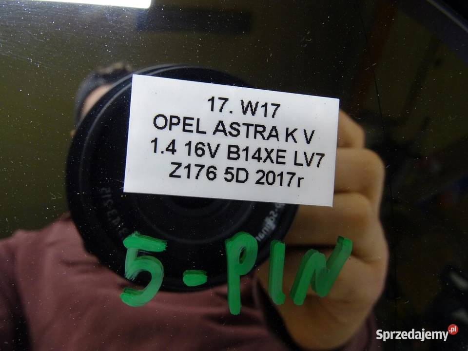 LUSTERKO PRAWE PRAWY PRZÓD PRZEDNIE OPEL ASTRA K