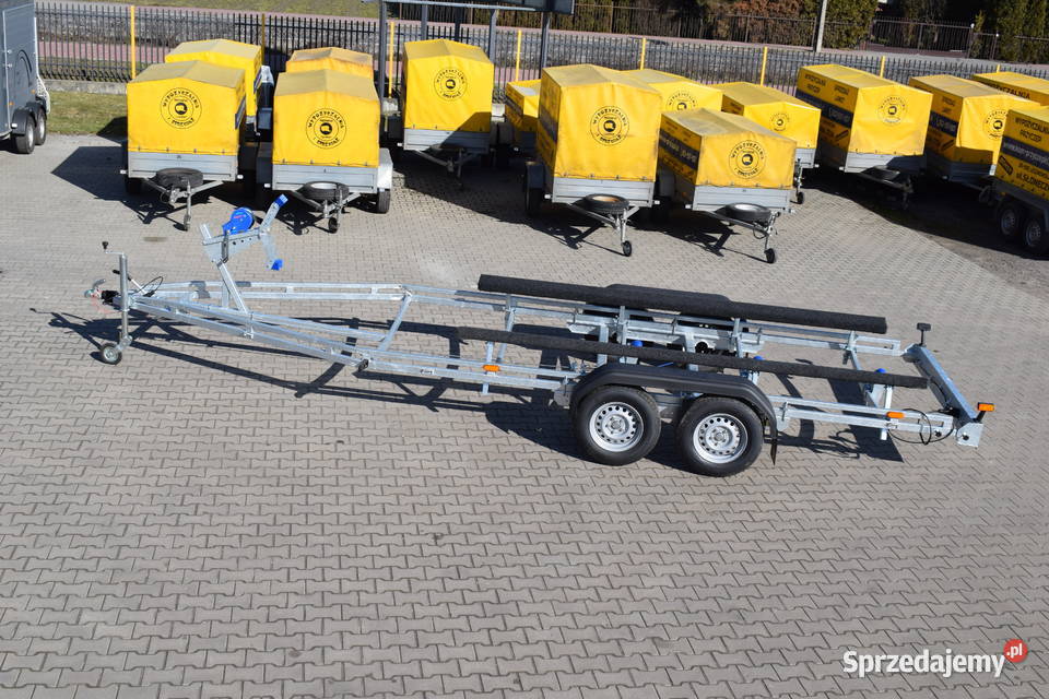 Przyczepa podłoodziowa ciężarowa 255 szeroka do mazowieckie Lesznowola