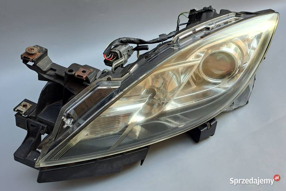 Lampa Przednia Lewa Mazda 6 GH Halogen Soczewka Mielęcin