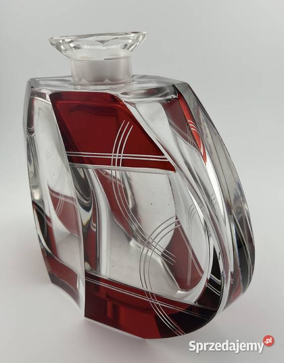 UNIKAT Karafka Flakon Karl Palda Art Deco