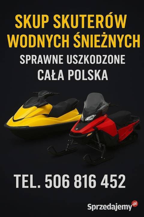 SKUP SKUTERÓW ŚNIEŻNYCH ŚNIEŻNE ŚNIEŻNY małopolskie Ochotnica Górna