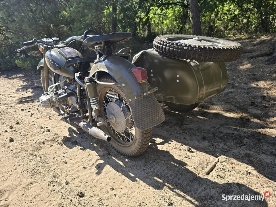 Motocykl Dniepr MT1036 77r Warszawa