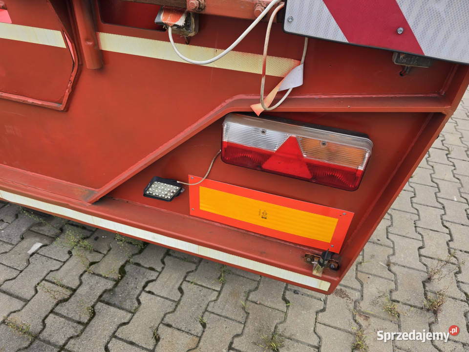 Naczepa niskopodwoziowa NICOLAS B4763D ładowność 41100kg