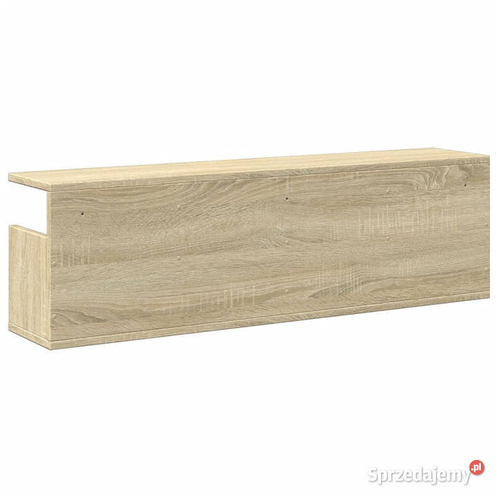 Półka ścienna 100x20x30 cmdąb sonoma materiał Warszawa