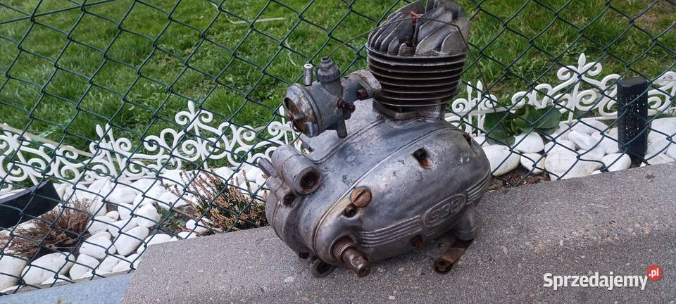 Silnik Romet s38 na pedały Motocykle na części Świecie
