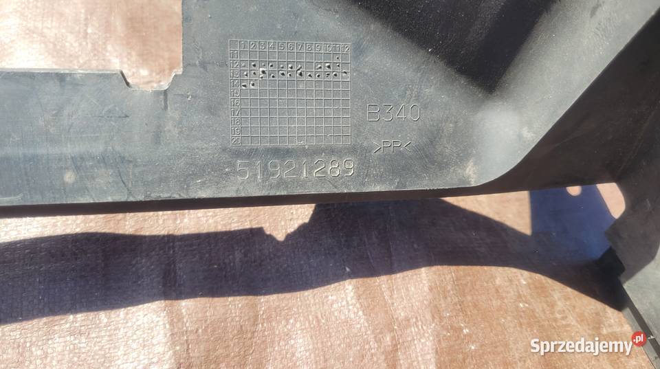 FIAT PANDA III KIEROWNICA WLOT POWIETRZA