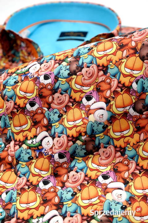 DANIEL BESSI Koszula Męska Fb032 Kolorowa