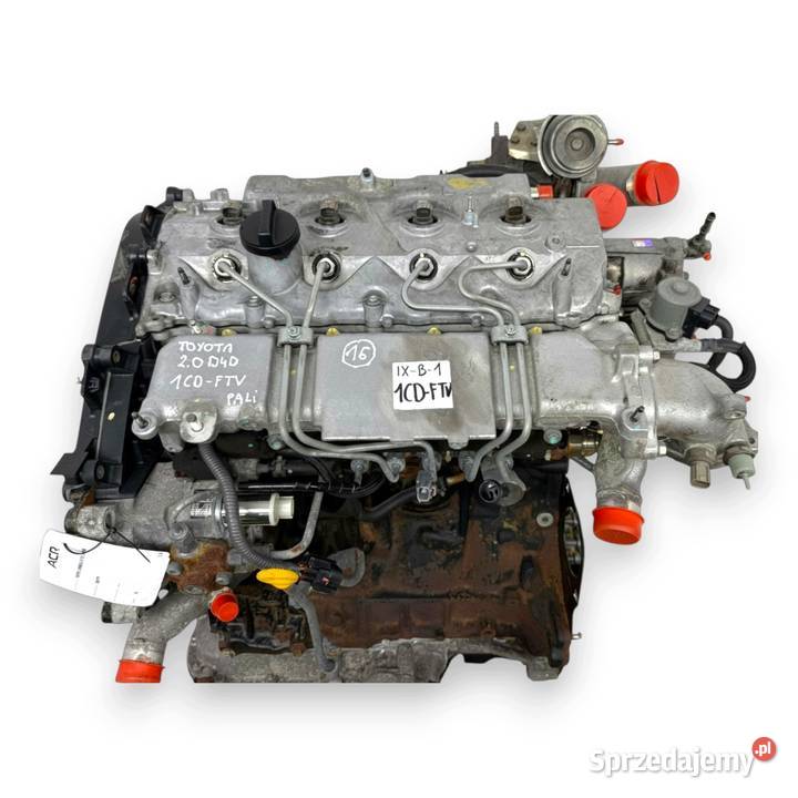 SILNIK 1CD Toyota Corolla E12 20 D4D 116 diesel