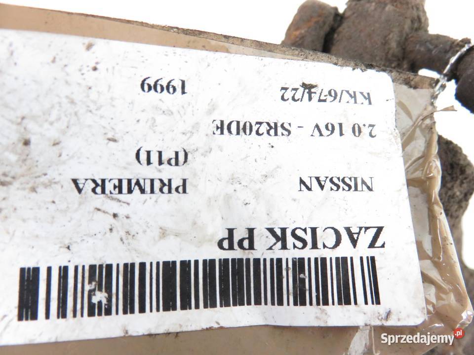 ZACISK PRAWY PRZÓD NISSAN PRIMERA P11 20 osobowe sprzedam