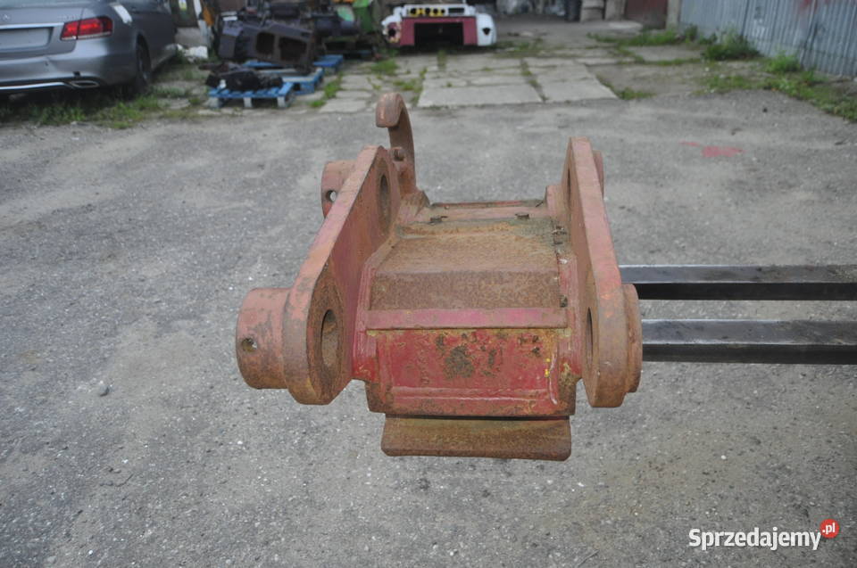 Szybkozłącze mechaniczne LEH do koparki Sierakowice