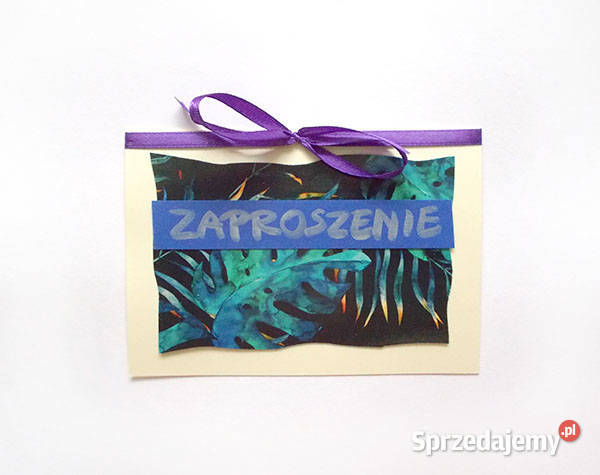 monstera zaproszenie na imprezę ogólne Kielce
