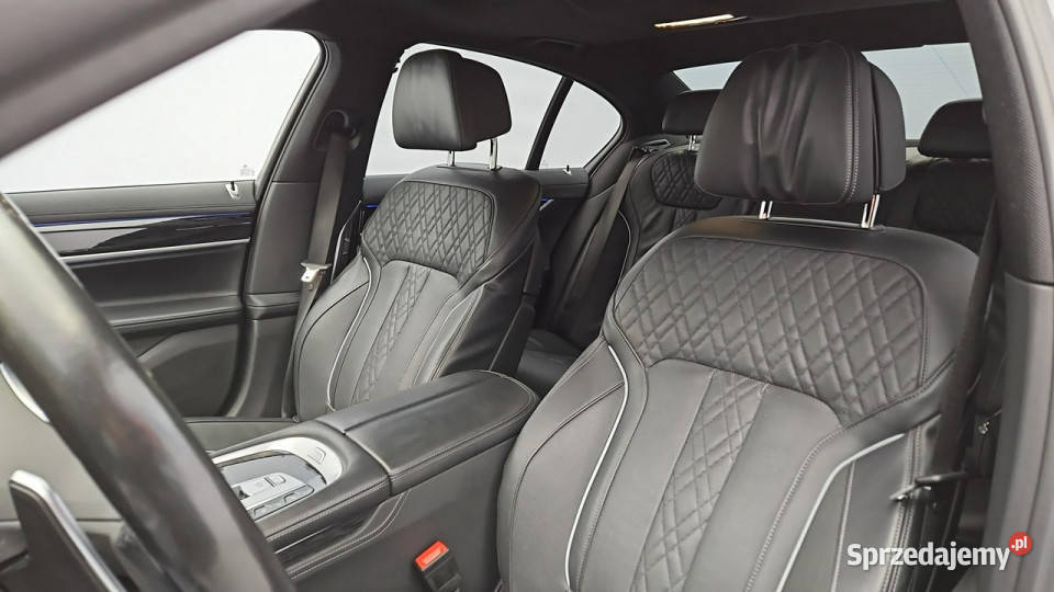 BMW 745 e sportaut Z Polskiego Salonu Faktura ogranicznik prędkości