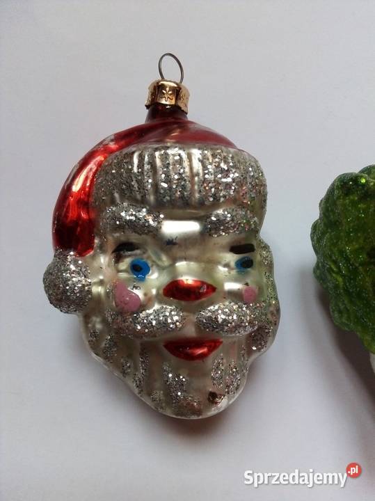 zestaw czterech szklanych bombek vintage Częstochowa