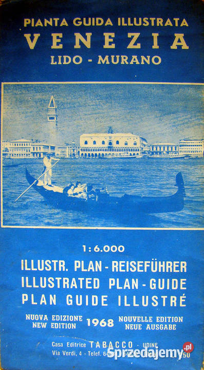 WENECJA Ilustrowany przewodnik z planem miasta Limanowa