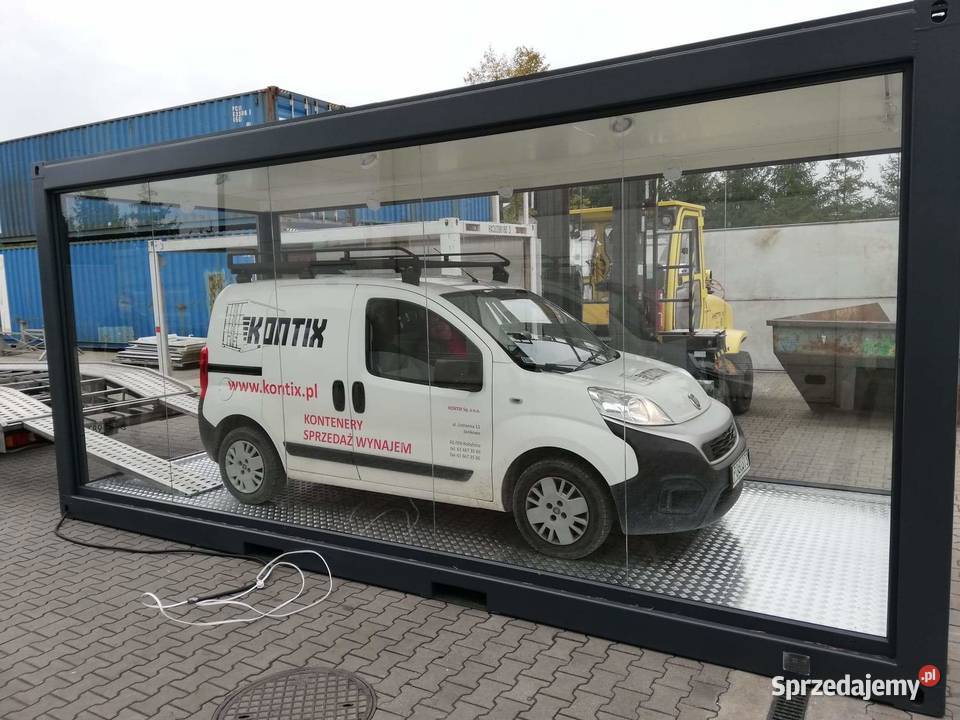 kontenery z przeszkleniem wystawiennicze Janikowo
