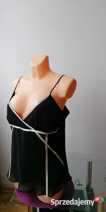 DAMSKI CZARNY TOP DUNNES STORES RUK 18EUR 46 łódzkie Łódź