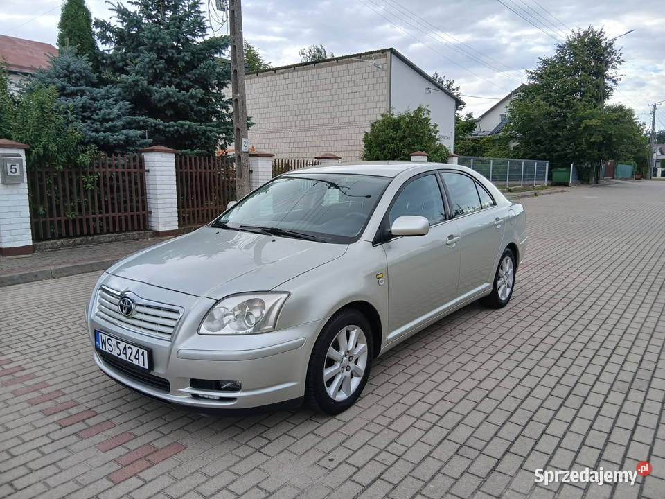 TOYOTA AVENSIS 18 VVTi B LPG aluminiowe felgi isofix Avensis
