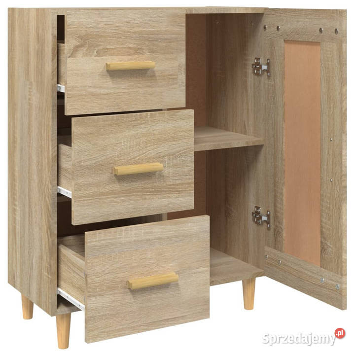 Szafka dąb sonoma 695x34x90 materiał Warszawa
