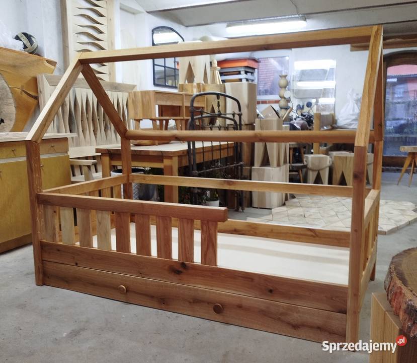 Łóżko domek dziecka 180x90 Postolice sprzedam
