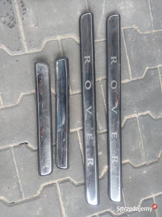 Listwy progowe chrom Rover 75 komplet osobowe