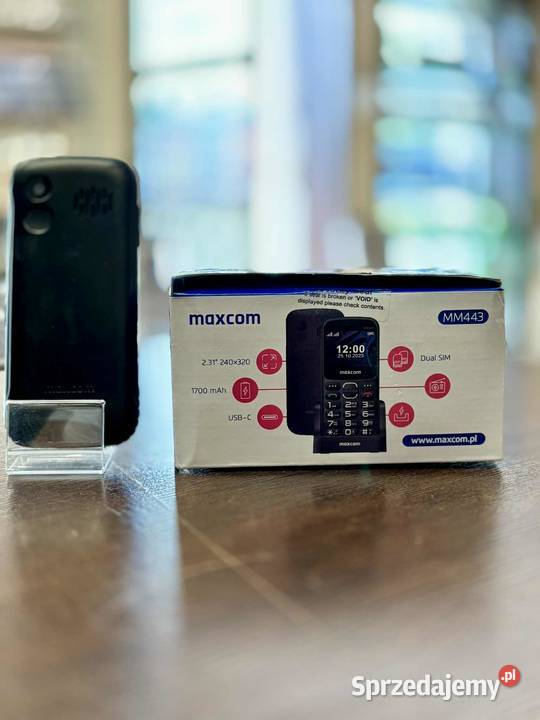 Telefon komórkowy Maxcom MM443 48 MB 128 MB 4G warmińsko-mazurskie Elbląg