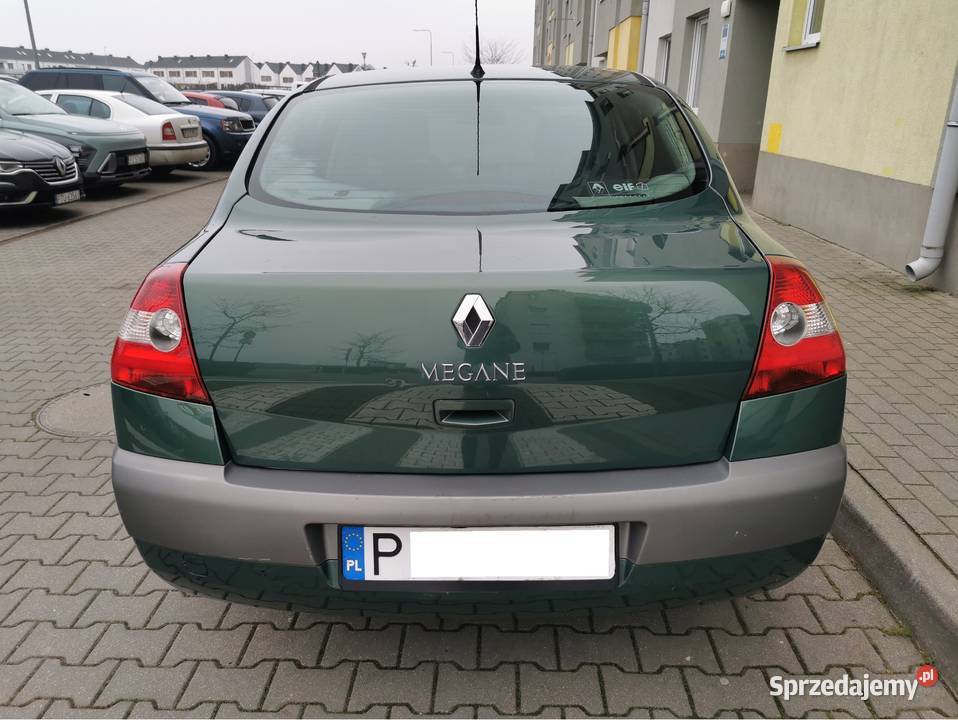 Renault Megane 04r 16 113 sprawna klima ISOFIX Poznań sprzedam