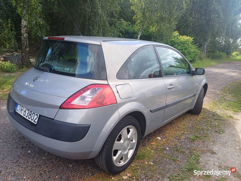 RENAULT MEGANE 2 16 16v NISKI PRZEBIEG Samochody osobowe Czernikowo sprzedam