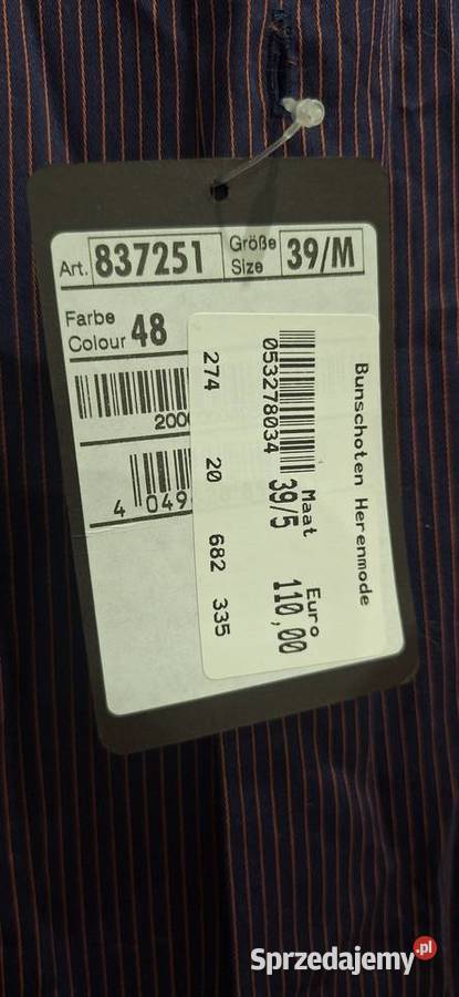 Elegancka koszula premium Jacques Britt rM 39 małopolskie Tarnów