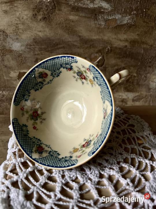 Subtelna porcelanowa filiżanka śląskie
