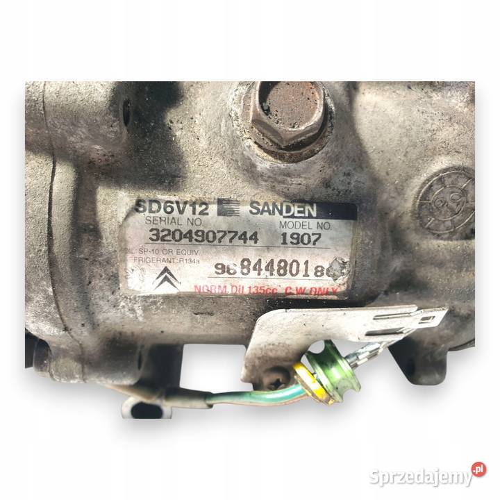 SPRĘŻARKA KLIMATYZACJI Peugeot 206 14 8V lubelskie Chełm sprzedam