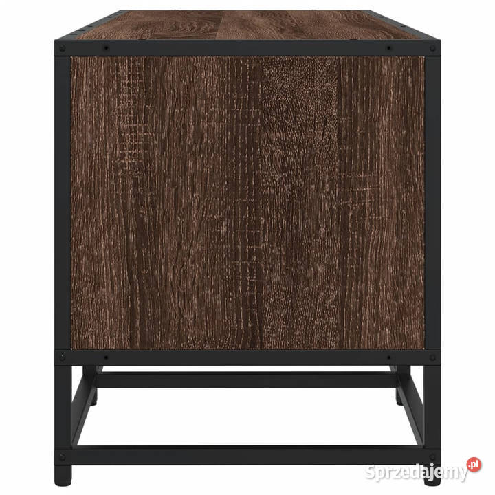 Szafka pod telewizor brązowy dąb 180x35x41