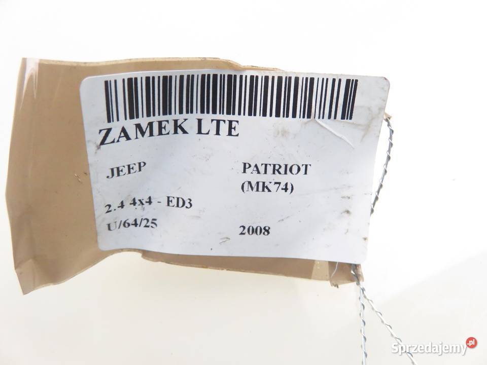 ZAMEK LEWY TYLNY JEEP PATRIOT MK74 P04589415AG