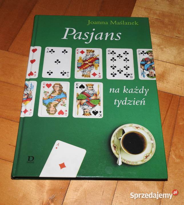 Pasjans na każdy tydzień Joanna Maślanek 2002 Łańcut sprzedam