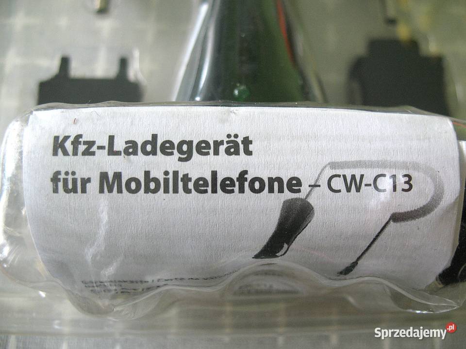 Ładowarka samochodowa do telefonu z różnymi Siedlce sprzedam