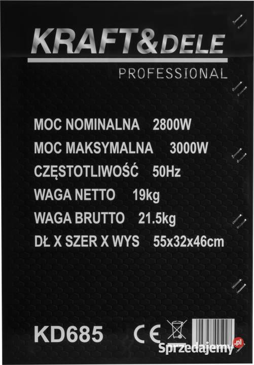 Agregat prądotwórczy inwertorowy 28kW 3kW KD685