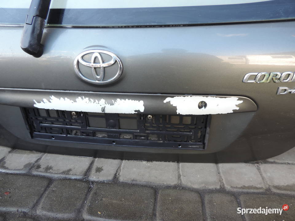 TOYOTA COROLLA E12 HB KLAPA BAGAŻNIKA TYŁ TYLNA Części samochodowe Nowy Sącz