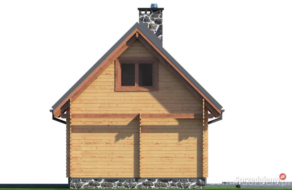 Domy drewniane z bali ceny Alicja 7x5 mazowieckie Warszawa sprzedam