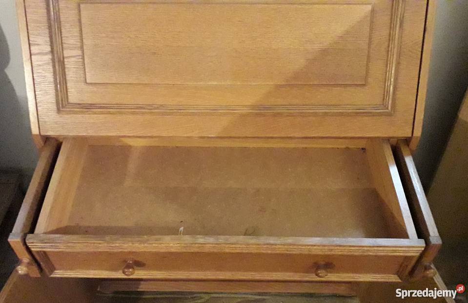 Komoda Sekretarzyk stary PRL Szafy, regały, półki Katowice