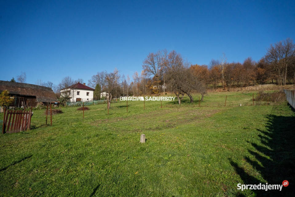 Sprzedaż działki Leńcze 804m2 budowlana małopolskie