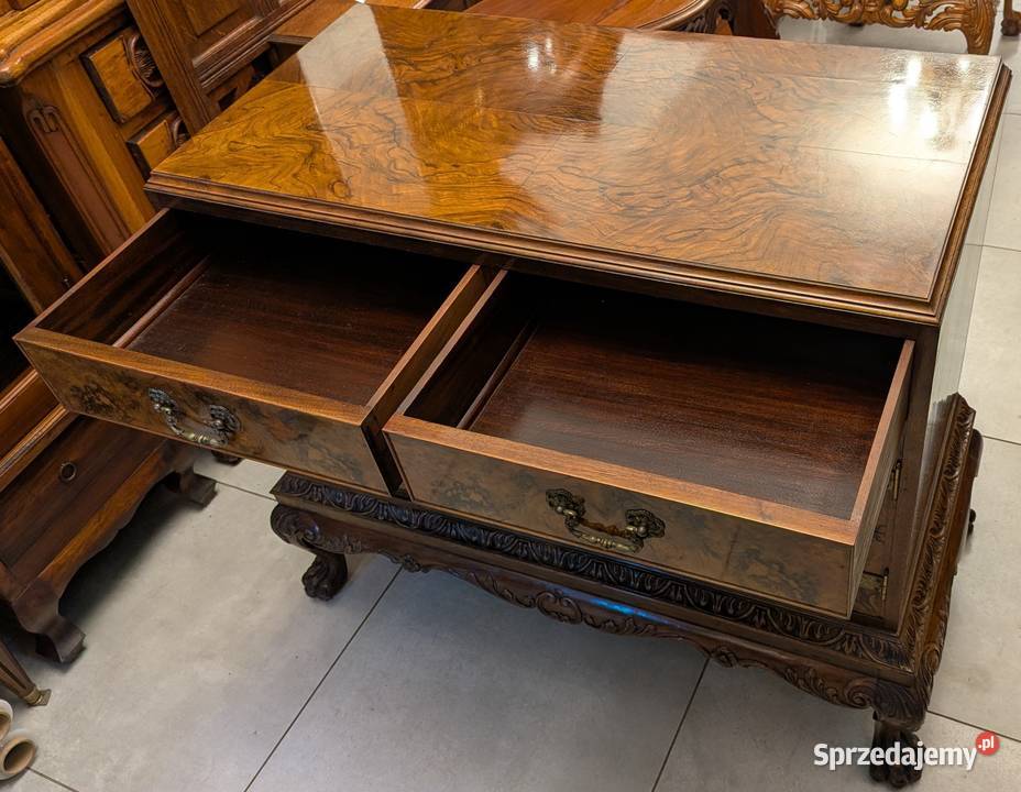 piękna komoda na lwich łapach mahoń sklep Dąbrowa Górnicza
