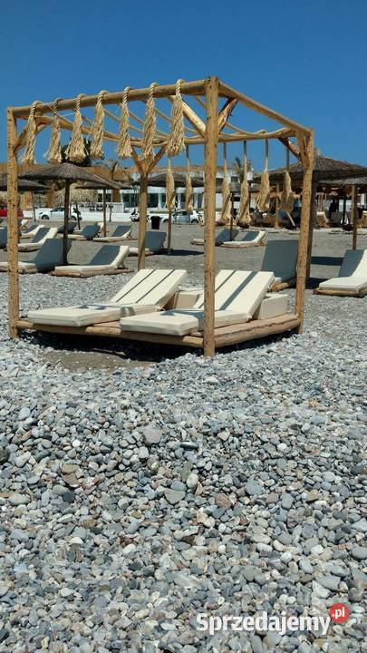 leżana huśtawka nie plaża ale i drewno Szczecin