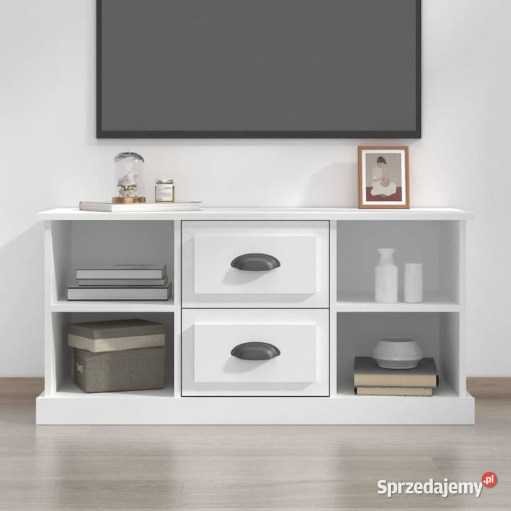 Szafka pod TV biała 995x355x48 materiał Warszawa