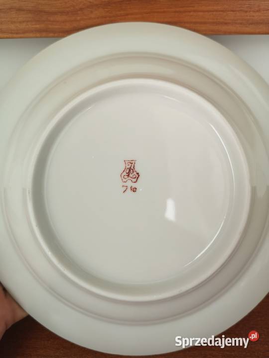 Serwis obiadowy porcelanowy Na łące biały Serwisy