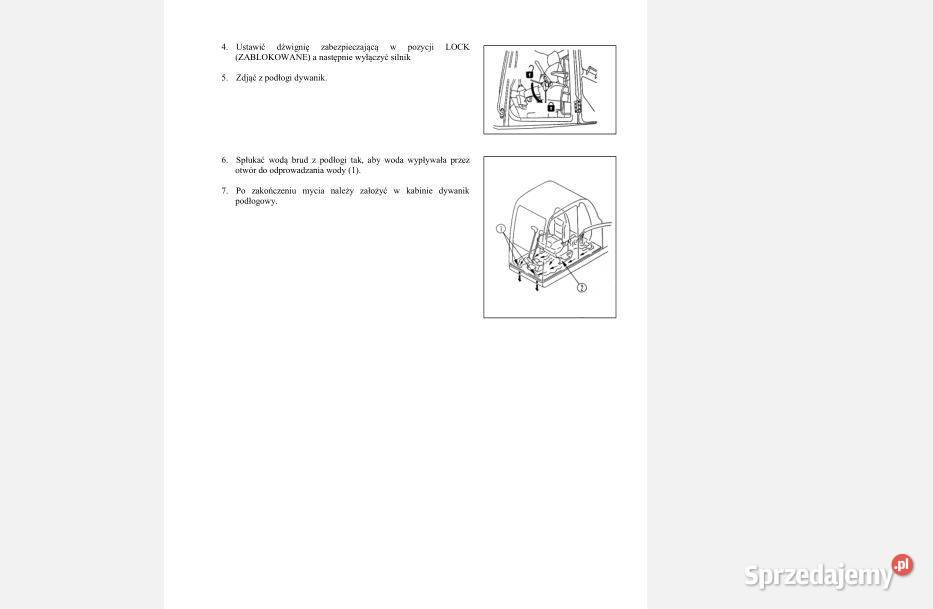 Komatsu PC210R instrukcja obsługi DTR